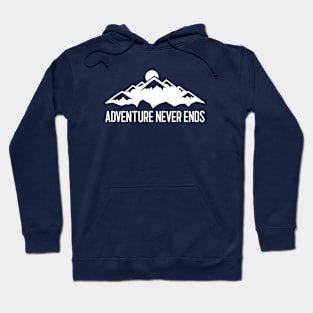 Adventure Never Ends Hoodie